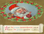 Santa claus vintage 345